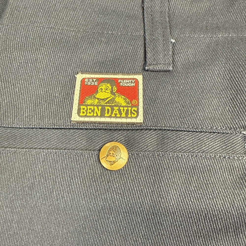 New! Ben Davis Classic Original Work Pants Navy Blue Cut# F729 36x30 36 Waist - Picture 4 of 5